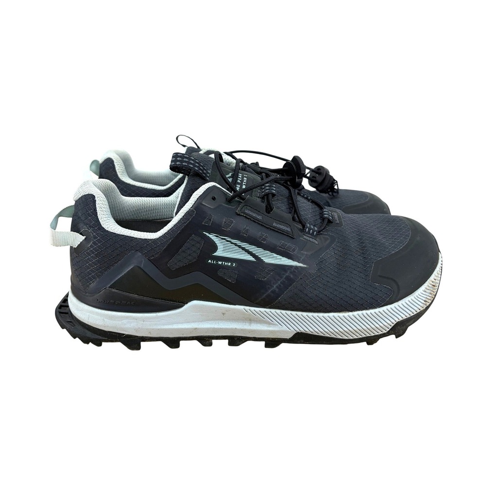 Altra Lone Peak ALL-WTHR Low 2 Blue Trail Running Shoes Womens 8 AL0A7R71000